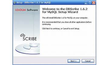 DBScribe for MySQL for Windows - Download it from Habererciyes for free